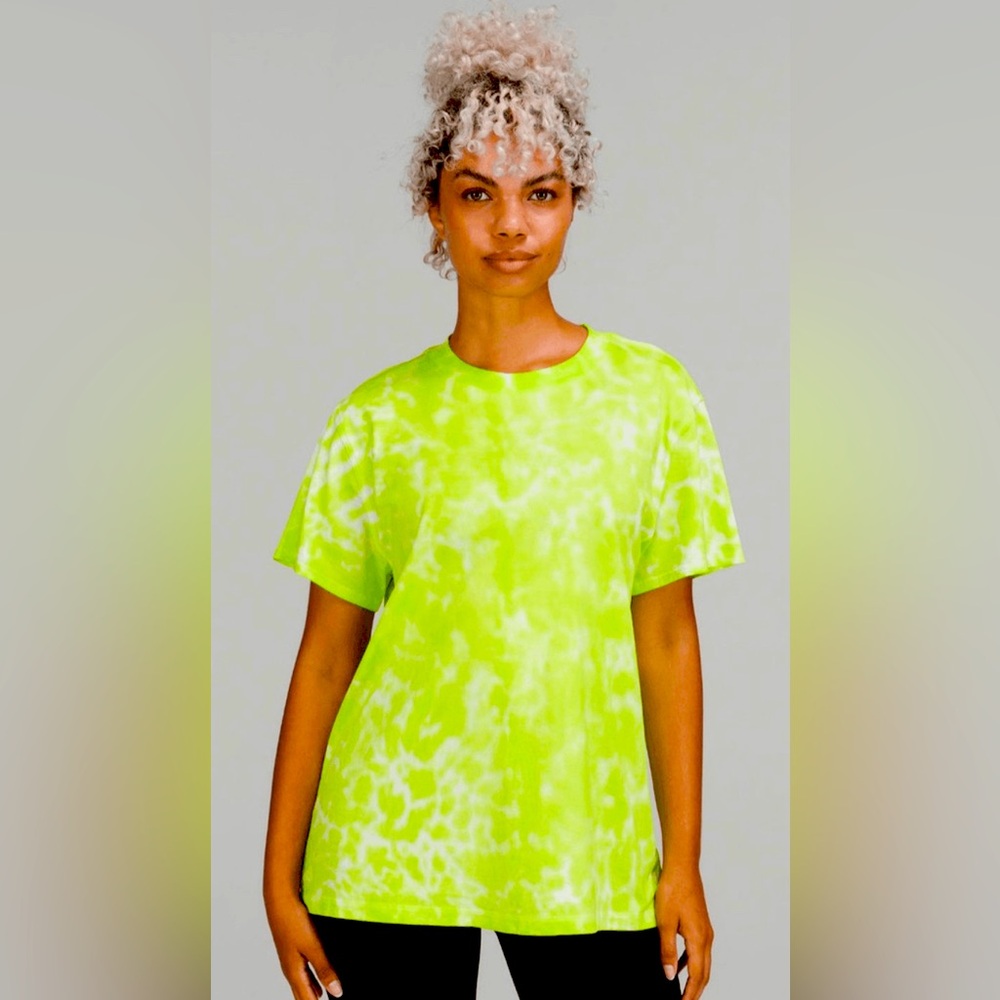 NWT Lululemon All Yours Tee Tie Dye Size 6 Mar 9
